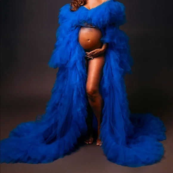 Intimates Sleepwear Maternity Photo Shoot Robe Poshmark